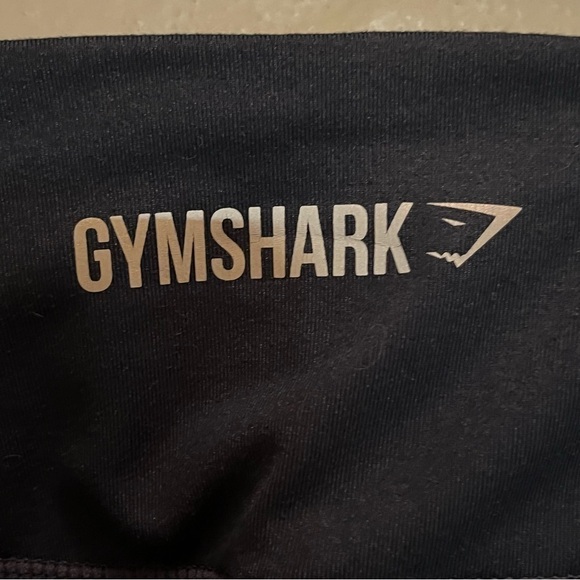 Gymshark Cropped Leggings Blue Women’s Size Extra Small - Picture 8 of 11